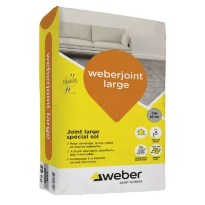 Weber Joint Large pour joints de carrelage larges