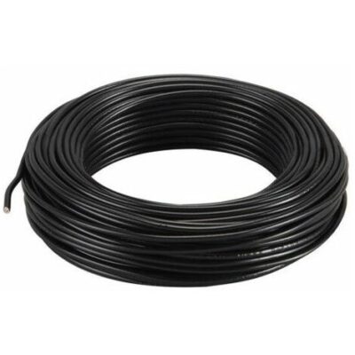 cable électrique debflex noir de 2,5mm2