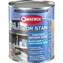OWATROL -Peinture Solid Color Stain -Bois -Mat